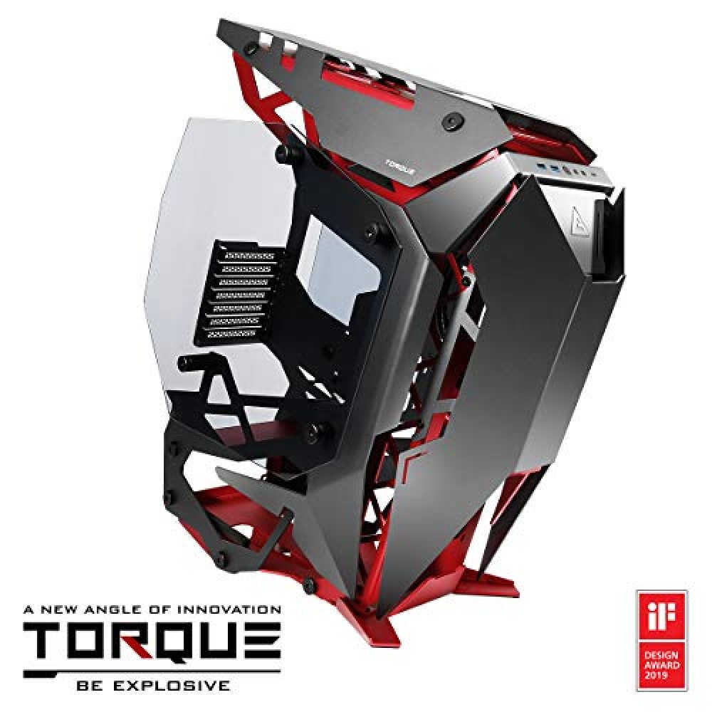 Antec TORQUE Black-Red Case