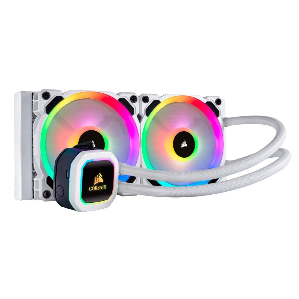 Corsair H100i PLATINUM SE WHITE RGB LIQUID CPU Cooler