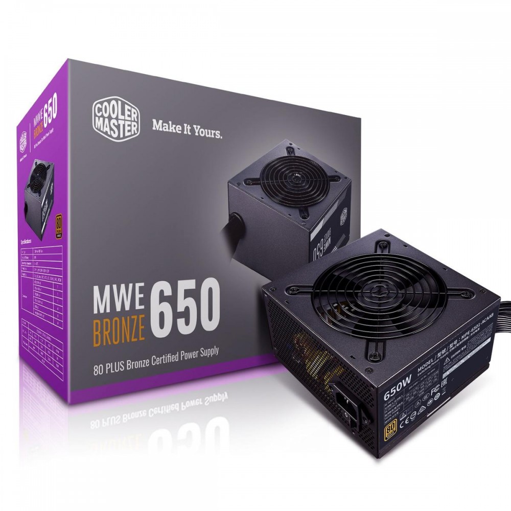 Cooler Master MWE 650 BRONZE - V2 Power Supplies