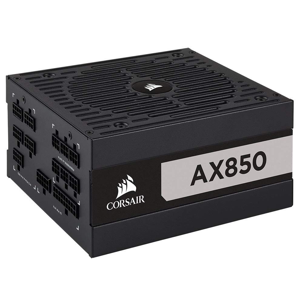 Corsair AX850 80 PLUS TITANIUM CERTIFIED BLACK (CP-9020151-UK) Power Supplies