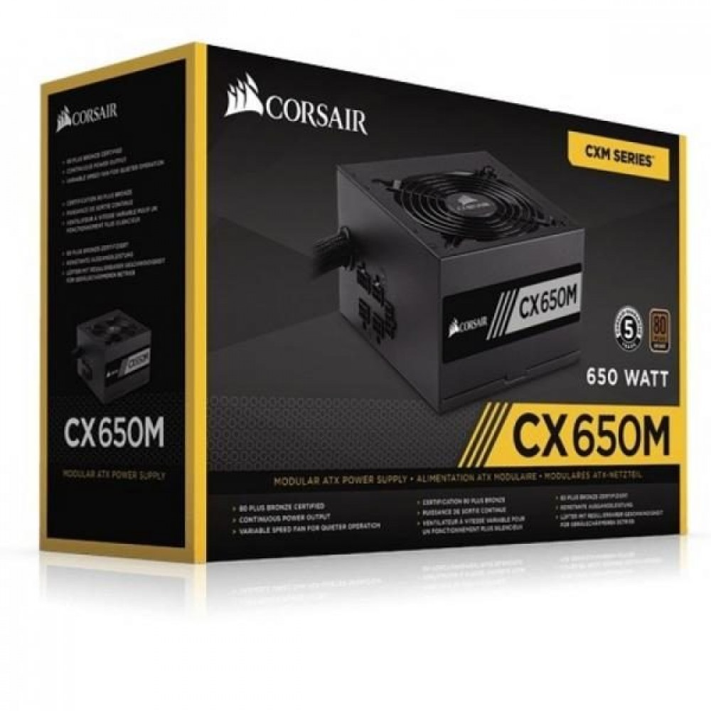 Corsair CX650M Power Supplies