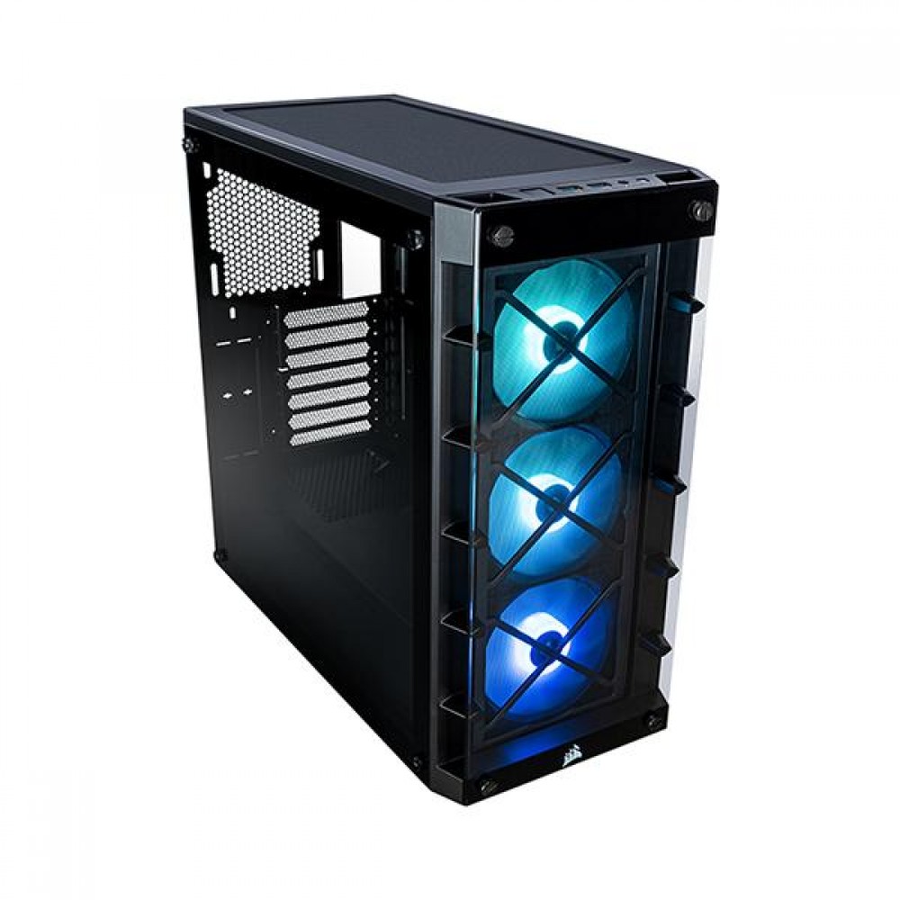 Corsair 465X TG RGB BLACK (SP120 PRO RGB FANS) CC-9011188-ABA Case