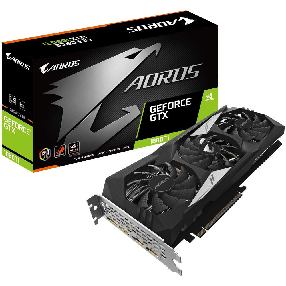 GigaByte  AORUS GeForce GTX 1660 Ti 6G Graphic Card