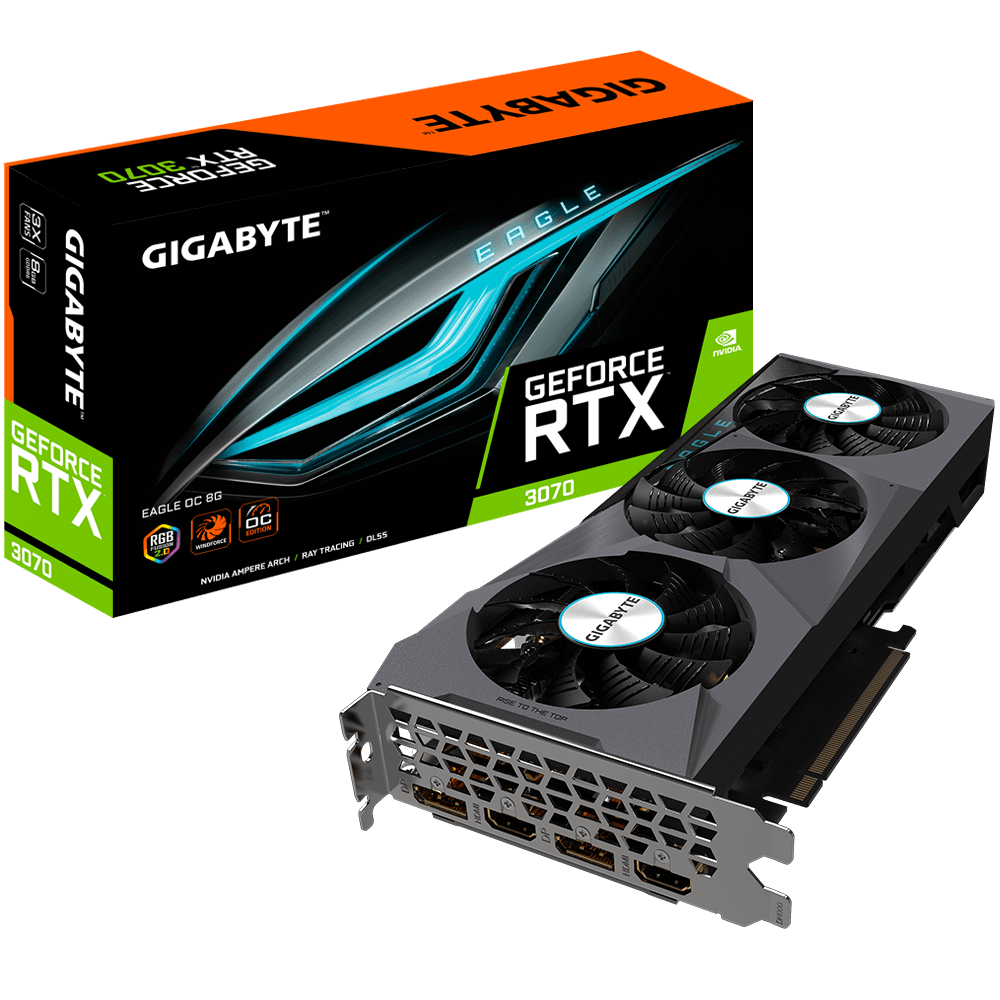 GigaByte GeForce RTX 3070 Eagle OC 8GB  Graphic Card