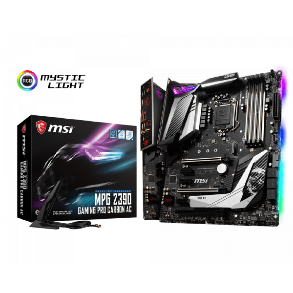 MSI MPG Z390 GAMING PRO CARBON AC Motherboard